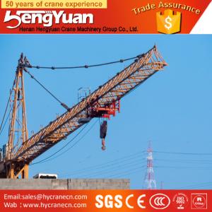 China QTZ series tower crane for sale in dubai,luffing jib dubai tower crane wholesale