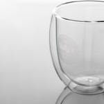 430ml Double Wall Drinking Glass 15oz Mouth Blown Borosilicate Glass Coffee Cups