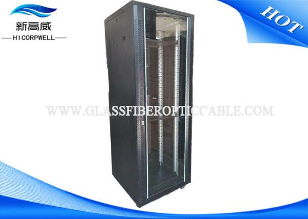 Quality Network Rack Server Cabinet ODF Fiber Optic Patch Panel Communication Security Equipment for sale