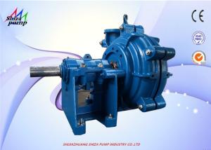 China 6 Inch Heavy Duty Horizontal Centrifugal Slurry Pump By Metal Replaceable Line wholesale