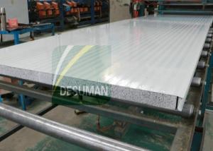 China Color Steel Wall Roof Rock Wool Silica Sandwich Panel wholesale