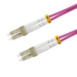 1GB Duplex LC-LC 50/125um Multimode Fiber Optic Cable for Speed Data Transmissio