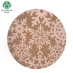 China Natural Custom Size Resistant Eco Friendly Cork Coaster Cork Cup Mats wholesale