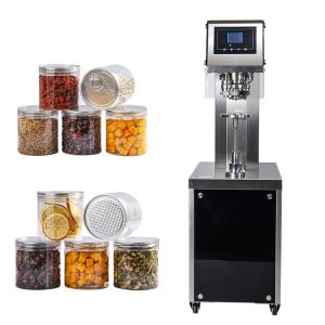 China Can Sealer Machine Plastic Cans Sealing Machine For Plastics Packages Automatic Packing Machine wholesale
