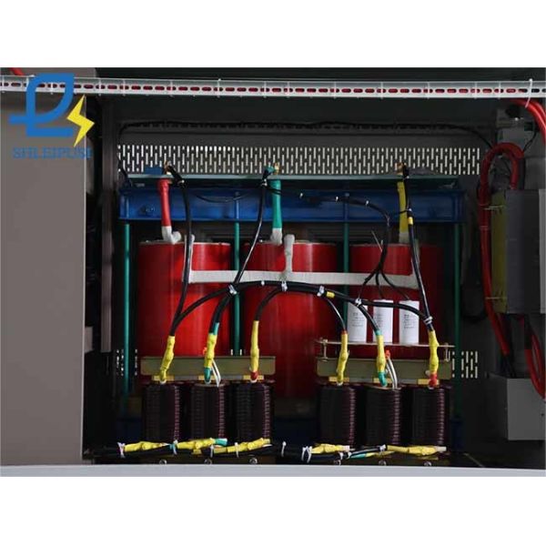 High Precision 2 Phase To 3 Phase Voltage Transformer 150KW 180KVA
