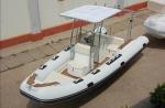 580cm Korea PVC large center console inflatable rib boat rib580A big boat with