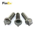 Non-standard ZINC PLATED Stainless Steel 316 Triangle Head Tamper Proof Security