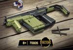 Modern Buildings Educational M416 Gun Toy Building Block Sets Model Toy for Kids