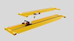European Style Double Girder Overhead Traveling Crane Capacity 15t Warehouse