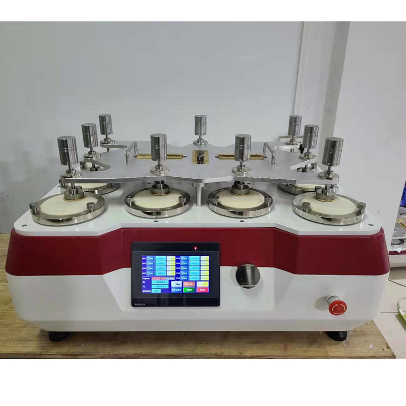 Programmable Martindale Abrasion Tester ASTM D4966 Martindale Pilling Testing Machine Textile Abrasion Wear Tester Equipment