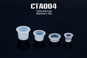China Plastic Tattoo Accessories Tattoo Color Ink Pigment Cups Small Middle Large Ink Caps on sale