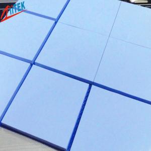 China Naturally tacky blue Good Thermal Conductive pad For CPU Heat Dissipation 1.5 W/mK RoHS compliant TIF100-05E 35 Shore 00 wholesale