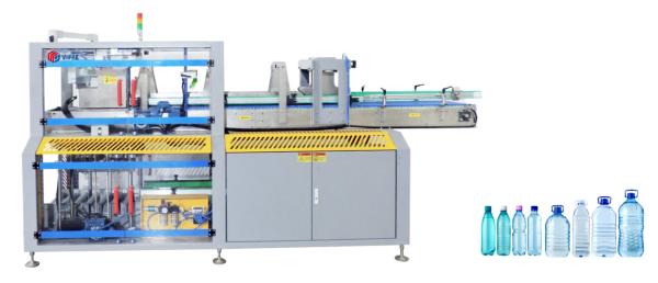 18 Cases / Min Water Bottle Packing Machine , 3KW Automatic Carton Box Packing