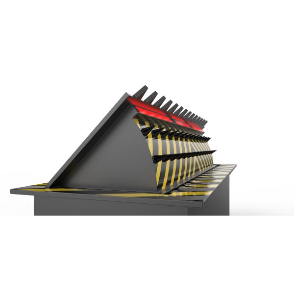 Double Sealed Hydraulic Road Blocker LCD Display Electro Rising Road Blocker