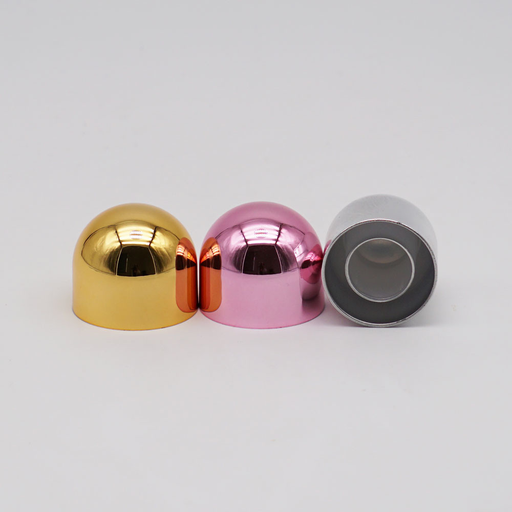 Semicircular Perfume Cap For Fea15 Glass Bottles Plastic Shiny Color Lids