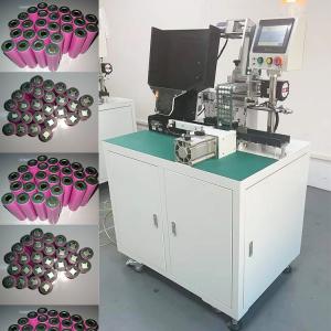 China Automatic Cylindrical Cell Battery Padding Machine 220V Battery Paper Sticking Machine on sale