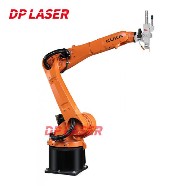 KUKA Automatic Robot Laser Arm Stainless Steel Pillow Plate Fiber Laser Welding