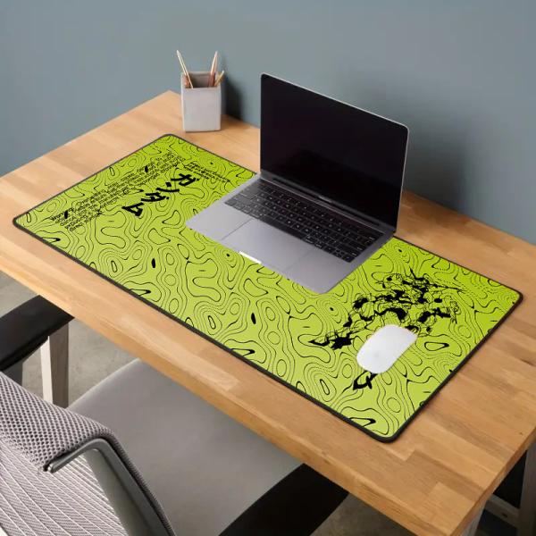 OEM Custom Logo Design Gaming Mouse Pad Mat XXL XL Large Black Rubber Square