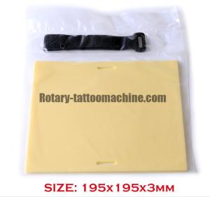 China 195mm*195mm*3mm Tattoo Practice Skin Arm Synthetic Material With Binding Belt wholesale