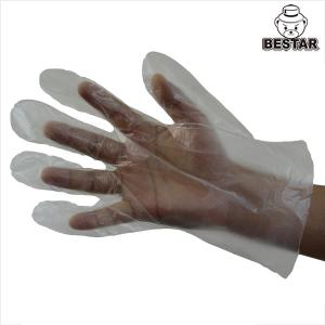 China ISO9001 XL Food Safe LDPE Disposable Hand Gloves For Single Use on sale