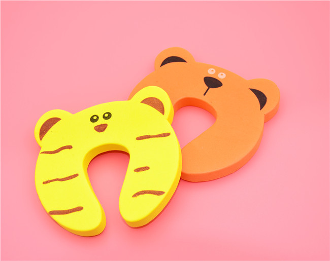 Animal Shape Baby Door Stopper EVA Child Safety No Finger Pinch Foam Infant Care Type