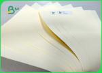60gsm 70gsm Soft Color Good Writing Performance Cream Paper For Notebook