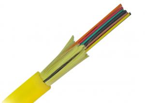 China yellow jacket 12core Indoor Distribution fiber optical cable with 0.9mm Cable wholesale