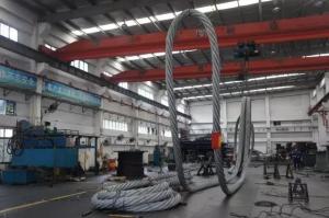 China 3:1 GB/T 30587 300mm Cable Laid Grommet Sling wholesale