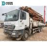 Buy cheap Used Concrete Pump Truck Mounted Pump with 4500 1350mm Wheelbase in Good from wholesalers
