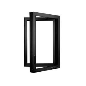China Durable Black And White Sliding Windows For Long-Lasting Use wholesale