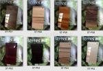 Popular wood grain design acrylic mdf panel for kitchen cabinet