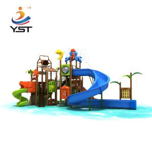 China Outdoor Kids Fiberglass Water Park Playground Slides 19099 Equipment Children wholesale