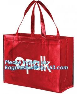 China eco friendly non woven bag, Zip Lock Laminated PP non woven bag, Factory cheap promotion nonwoven shopping tote bag blan wholesale
