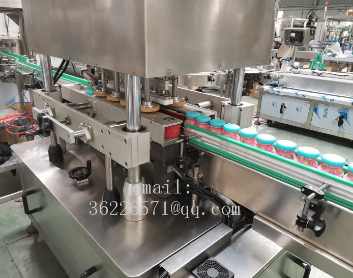 Food Standard Granule Filling Packaging Machine High Speed 1500-2000 Bottle / Hour
