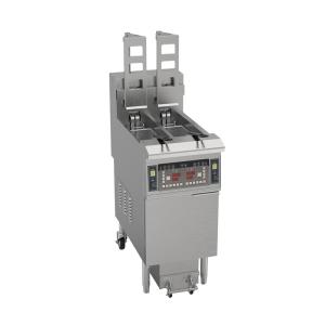 China Auto Lift Two Pots Two Baskets 13L*2 Capacity With Oil Filtration Electric Chips Oil Open Fryer wholesale