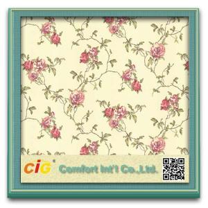 China Resistant to wear Modern Decorative Wallpaper , Living Room PVC Wallpapers wholesale