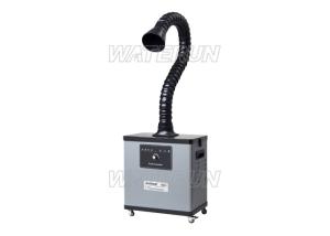 China 80W Soldering Smoke Absorber / Laboratory Fume Extractors / Mobile Smoke Eater wholesale