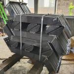 Galvanized Stair Tread Steel Structure Manufacturers Welded Stair Railing