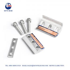 China CAPG Bimetallic Copper Parallel Groove Clamp , Single Bolt Parallel Groove Connector on sale