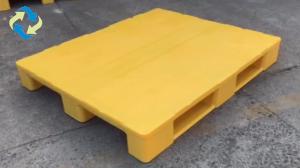 China 1200x1100 hdpe material pallet big plastic pallet floor hygienic plastic pallet plastic wholesale
