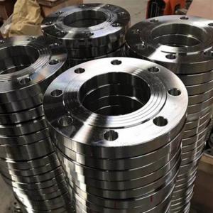 China RF Sealing Steel Forging Flange with Oil Black Painted Coating on sale