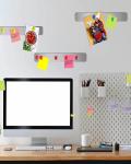250mm 500mm Magnetic Art Hanging Display System Flexible Magnet Material