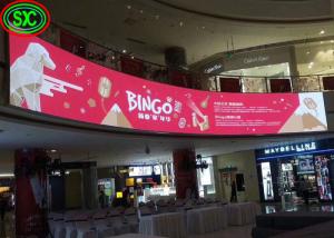China Full color led indoor arc screen advertising display curved video wall flexible led display cost effective price wholesale