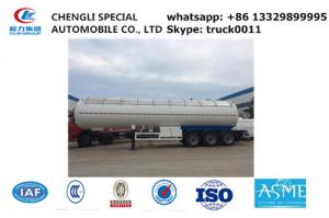China ASME lpg gas trailer with sun-shield for sale, factory direct sale cheapest propane gas trailer with sunshield cover wholesale