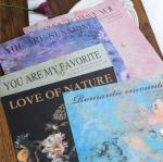 Artistic Atmosphere Bouquet Packing Paper Oil Painting-style Flower Wrapping 35