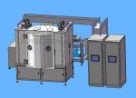 Bronze Color Magnetron Sputtering Coating Machine , Metal Thin Film Arc Ion