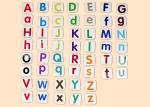 4*4mm EVA Rubber Magnetic Alphabet Refrigerator Magnets