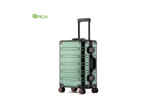 China 24&quot; Aluminium Travel Hard Sided Luggage with Double Spinner Wheels wholesale