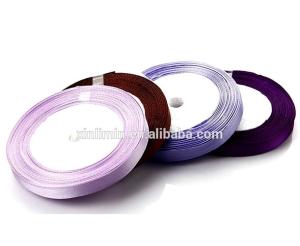 China Eco Friendly Recycle Polyester Material Ribbon Satin Ribbon for Home Textile 3mm-100mm wholesale