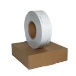 Silver / White Solas Marine Retro Reflective Tape Sticker For Boat